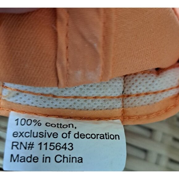 2015 U S. OPEN USGA Member CHAMBERS BAY PEACH GOLF HAT ADJUSTABLE - Picture 7 of 8